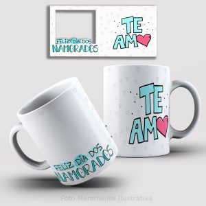 Caneca Personalizada Te Amo Dia dos Namorados 1 foto