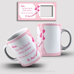 Caneca Personalizada Amor Dia dos Namorados 1 foto