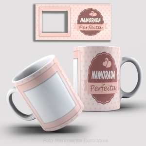 Caneca Personalizada Namorada Perfeita Dia dos Namorados 1 foto