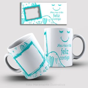 Caneca Personalizada Meu Riso Dia dos Namorados 1 foto