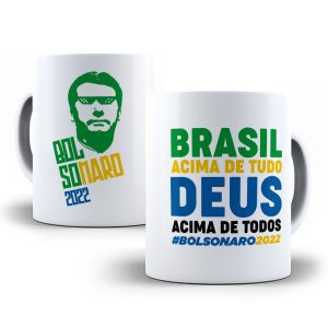 Caneca Personalizada Política Bolsonaro 15