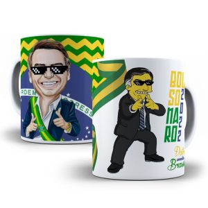 Caneca Personalizada Política Bolsonaro 17