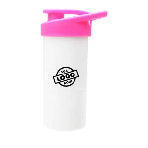 Squeeze de Plástico Tampa Rosa